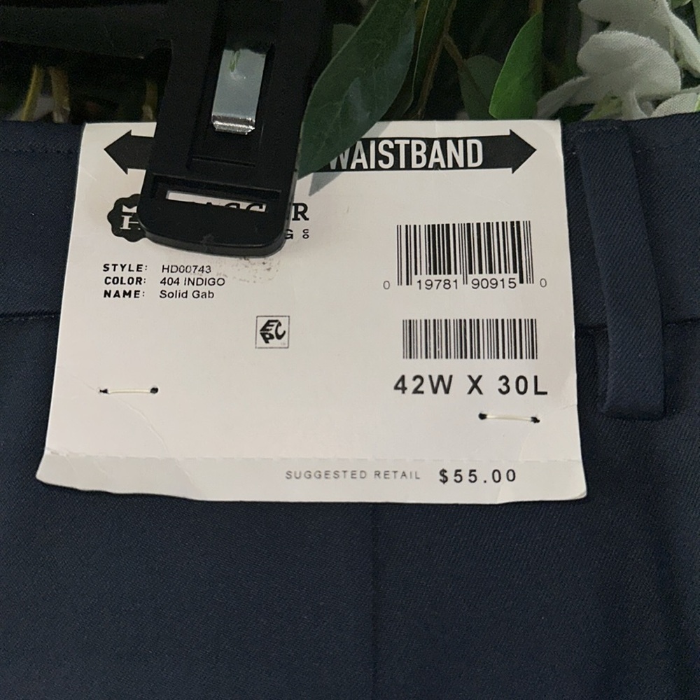 Men's Navy Trousers - Picture 4 of 7